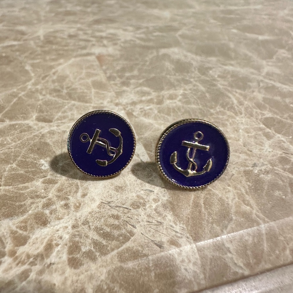Nautical Anchor Earrings
